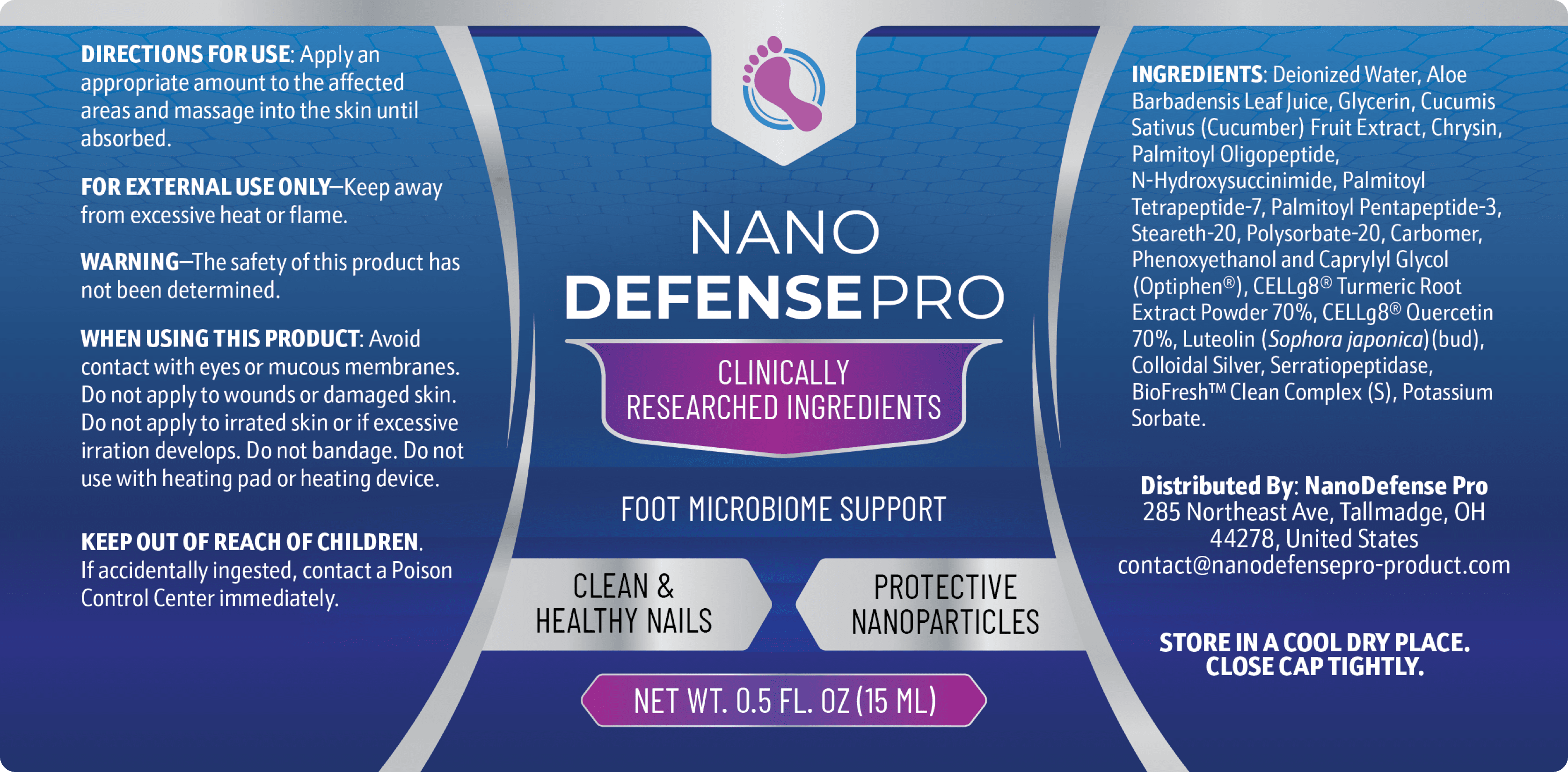 NanoDefense Pro bottle